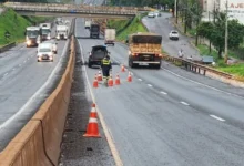 Fotos de Contorno Norte de Maringá tem interdição sem previsão de liberação; veja detalhes