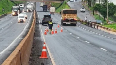 Fotos de Contorno Norte de Maringá tem interdição sem previsão de liberação; veja detalhes