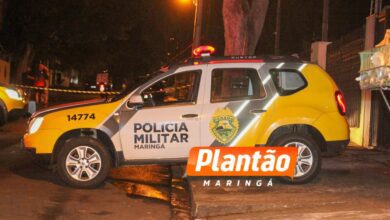 Fotos de GRAVE!! Mulher pula de carro em movimento para fugir das ameaças do ex-marido, em Maringá