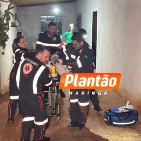 Fotos de Homem é espancado e deixado inconsciente na porta da casa da mãe em Maringá