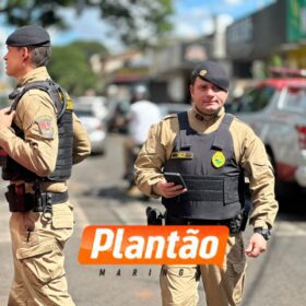 Fotos de Câmera registra homem sendo executado com mais de 15 tiros em Sarandi