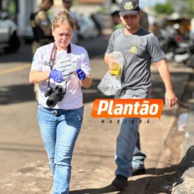 Fotos de Jovem executado em Sarandi, chegou enviar mensagem para amigo com foto de suspeito