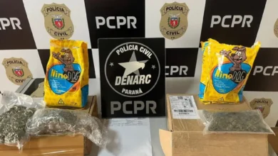 Fotos de PC de Maringá prende suspeitos de enviarem drogas para todo o Brasil