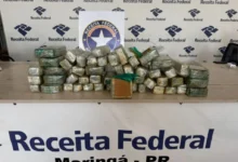 Fotos de Receita Federal apreende 33 quilos de pasta base de cocaína em Maringá