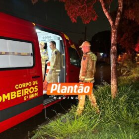 Fotos de Adolescente é resgatado após ser surpreendido por tromba d'água em Maringá