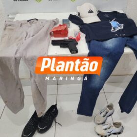 Fotos de Adolescentes são apreendidos por roubo de veículo em Maringá