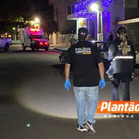 Fotos de Câmera registra homem sendo executado e jovem sendo baleado nesta madrugada