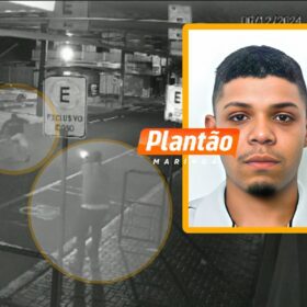 Fotos de Câmera registrou homem sendo executado a tiros na frente da esposa e do filho em Sarandi