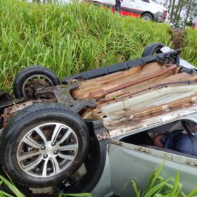 Fotos de Enfermeiras que haviam acabado de sair de plantão colidem frontalmente em grave acidente na região