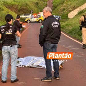 Fotos de Homem é executado com tiros na cabeça, em Maringá