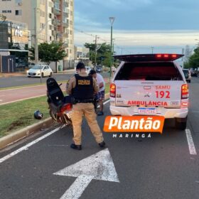 Fotos de Homem é intubado e socorrido em estado gravíssimo após acidente em Maringá