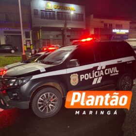 Fotos de Homem é morto a tiros em praça na região de Maringá