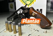 Fotos de Homem é preso pela Rotam de Sarandi com arma e drogas em show de Natal, em Marialva