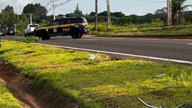 Fotos de Ciclista morre após ser atropelado na BR-376