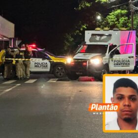 Fotos de Câmera registrou homem sendo executado a tiros na frente da esposa e do filho em Sarandi