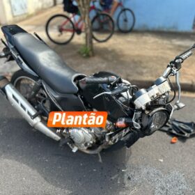 Fotos de Motociclista é socorrido em estado grave após acidente em Maringá