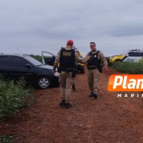 Fotos de Piratas do asfalto de Maringá e Sarandi trocam tiros com a policia na Zona Rural; um morreu e quatro foram presos