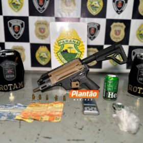 Fotos de Polícia Militar apreende submetralhadora fabricada com impressora 3D em Sarandi