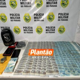 Fotos de Polícia Militar recupera caminhonete furtada e encontra R$ 50 mil escondidos no veículo em Maringá