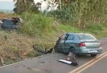 Fotos de Cinco pessoas morrem e três ficam feridas em acidente na PR-082