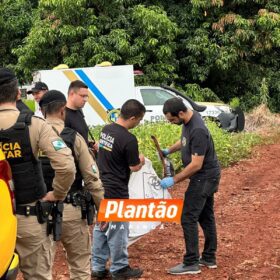 Fotos de Corpo é encontrado em plantação de soja em Maringá