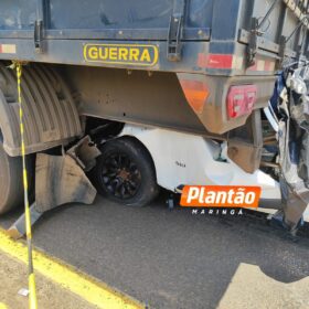 Fotos de Morre no hospital de Maringá segunda vítima de acidente na PR-444