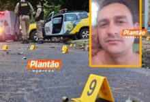 Fotos de Homem é executado com 14 tiros na frente da casa da mãe em Sarandi