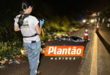 Fotos de Homem em situação de rua morre atropelado na BR-376, em Marialva