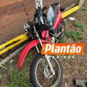 Fotos de Motociclista é intubado e socorrido em estado gravíssimo após acidente com caminhonete em Maringá