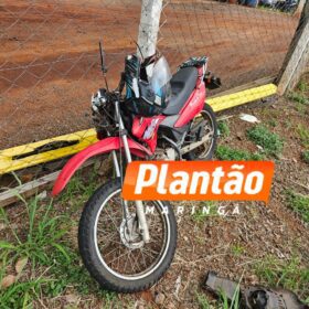 Fotos de Motociclista é intubado e socorrido em estado gravíssimo após acidente com caminhonete em Maringá