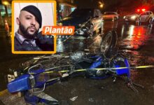 Fotos de Motociclista fica gravemente ferido em acidente em Sarandi; motorista é multado por embriaguez ao volante