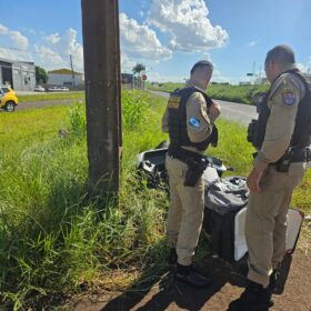 Fotos de Suspeito de tráfico fica ferido em acidente durante perseguição policial em Maringá