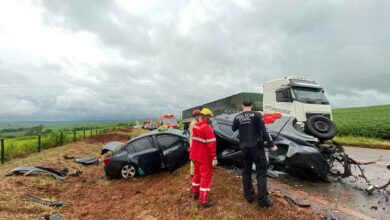 Fotos de Total de vítimas mortas em acidente entre dois carros no Paraná sobe para cinco; apenas criança de 6 anos sobreviveu