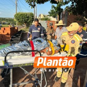 Fotos de Trabalhador sofre queda em obra e é socorrido com ferimentos grave em Maringá