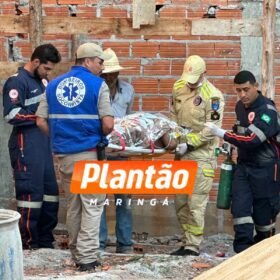 Fotos de Trabalhador sofre queda em obra e é socorrido com ferimentos grave em Maringá