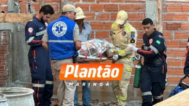 Fotos de Trabalhador sofre queda em obra e é socorrido com ferimentos grave em Maringá