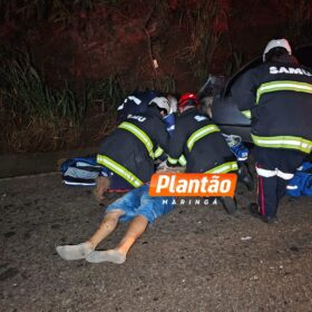 Fotos de Amigos que retornavam de uma partida de futebol morrem em grave acidente no Contorno Sul em Maringá