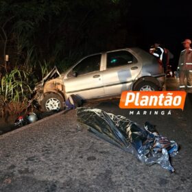 Fotos de Amigos que retornavam de uma partida de futebol morrem em grave acidente no Contorno Sul em Maringá