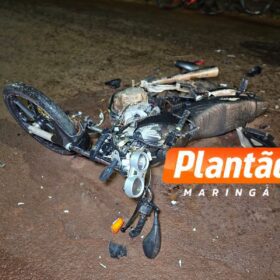 Fotos de Colisão frontal entre motos deixa dois feridos em Sarandi