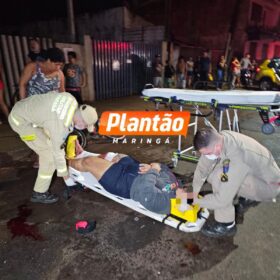 Fotos de Colisão frontal entre motos deixa dois feridos em Sarandi