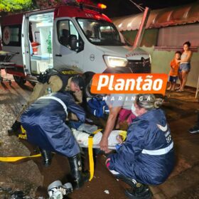 Fotos de Colisão frontal entre motos deixa dois feridos em Sarandi