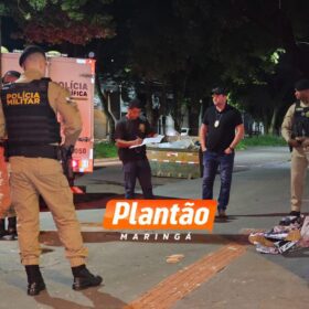 Fotos de Homem morto em Maringá é identificado; caso segue sob investigação