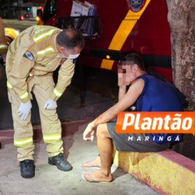 Fotos de Jovem de 19 anos é baleado em tentativa de homicídio registrada no centro de Maringá