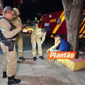 Fotos de Jovem de 19 anos é baleado em tentativa de homicídio registrada no centro de Maringá