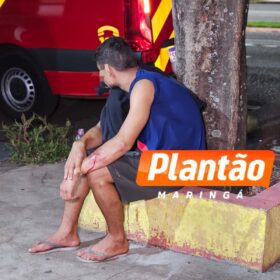 Fotos de Jovem de 19 anos é baleado em tentativa de homicídio registrada no centro de Maringá