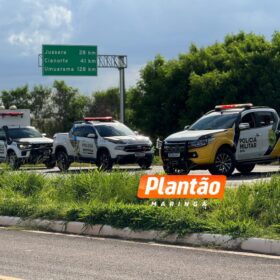 Fotos de Jovem morre após ser atropelado por ônibus na PR-323