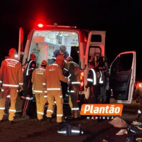 Fotos de Motociclista morre em grave acidente na PR-323