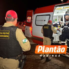 Fotos de Motociclista morre em grave acidente na PR-323