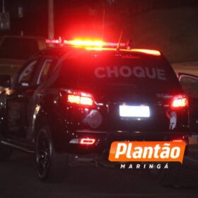 Fotos de Assaltante rouba carro em Maringá e morre em confronto com a Choque após perseguição