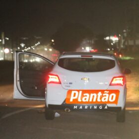 Fotos de Assaltante rouba carro em Maringá e morre em confronto com a Choque após perseguição